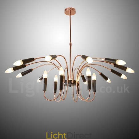 2 Tier 18 Licht Moderne Hedendaagse Kroonluchterlamp 2 Tier 18 Licht Moderne Hedendaagse Kroonluchterlamp