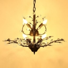 60CM Hoogte 45CM Breed Moderne Hedendaagse 7 Licht Kroonluchter Lamp Licht