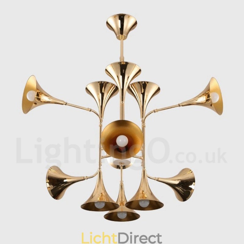 12 Lichts kroonluchterlamp Moderne eigentijdse stijllamp
