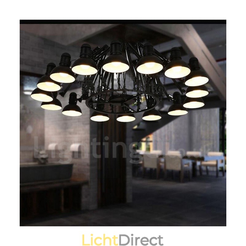16 Lichts Moderne Hedendaagse Enkelvoudige Kroonluchter Lamp Licht