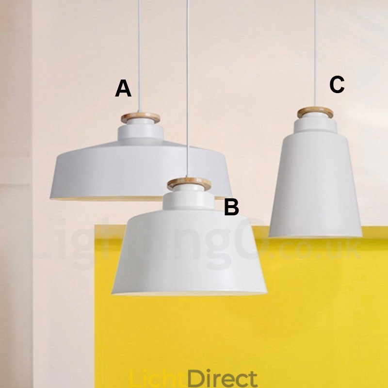 Moderne, eigentijdse metalen hanglamp