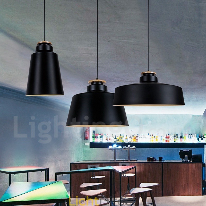Moderne, eigentijdse metalen hanglamp