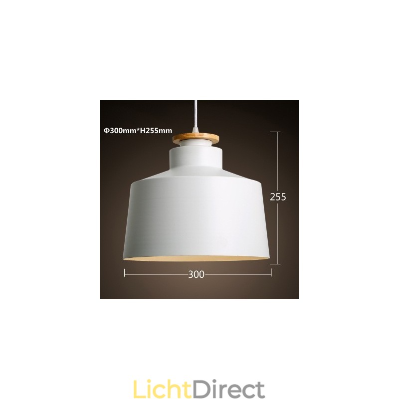 Moderne, eigentijdse metalen hanglamp