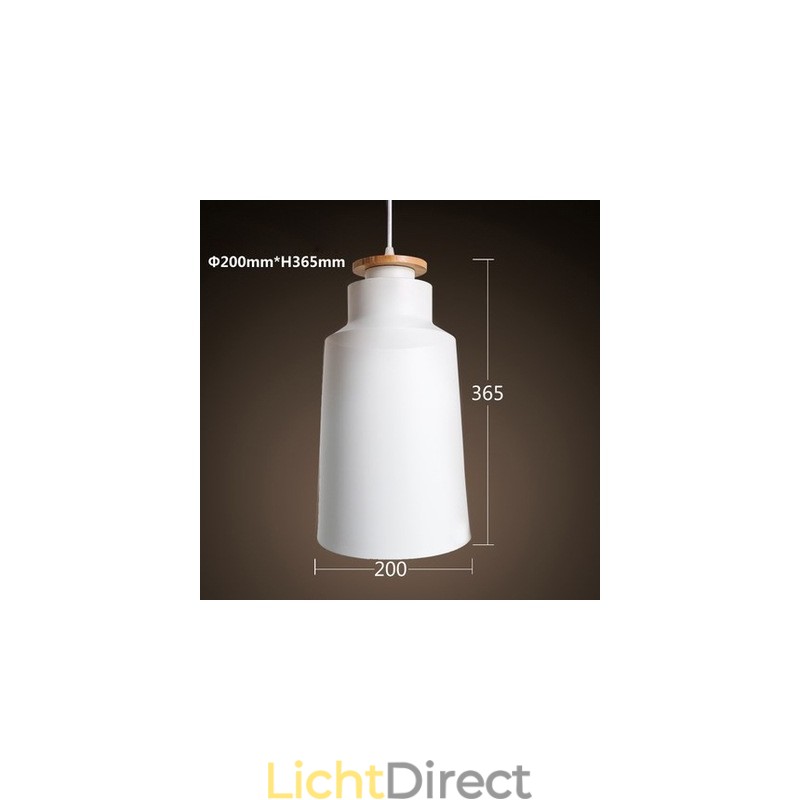 Moderne, eigentijdse metalen hanglamp
