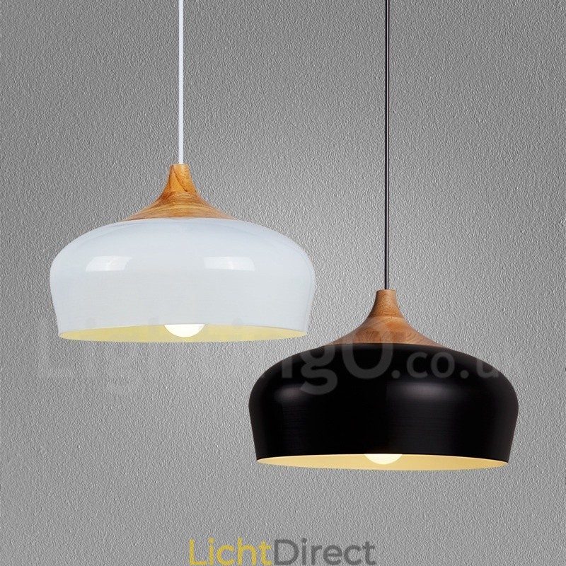 1 Lichts Moderne Hedendaagse Houten Hanglamp