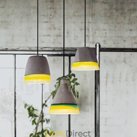 1-lichts vintage betonnen hanglamp 1-lichts vintage betonnen hanglamp