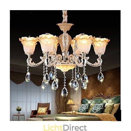 Europese stijl retro kristallen hanglamp Americange lamp Europese stijl retro kristallen hanglamp Americange lamp
