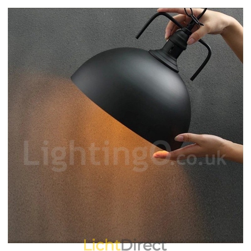 Vintage Multi Kleuren Metalen Hanglamp