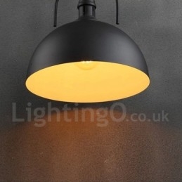 Vintage Multi Kleuren Metalen Hanglamp