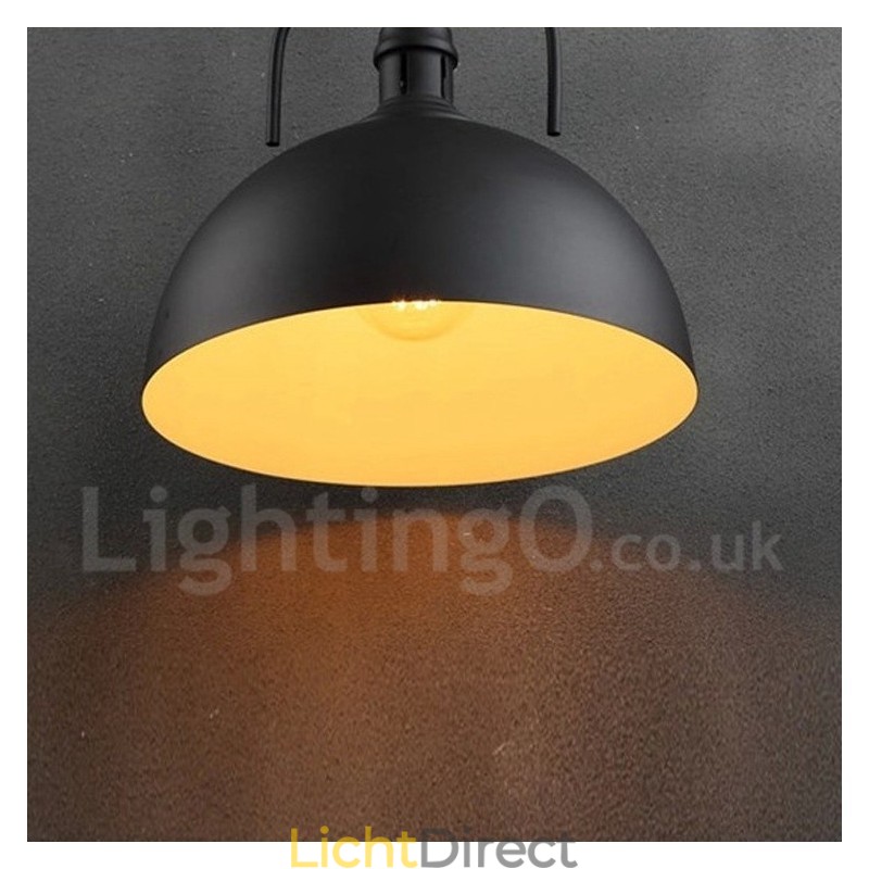 Vintage Multi Kleuren Metalen Hanglamp