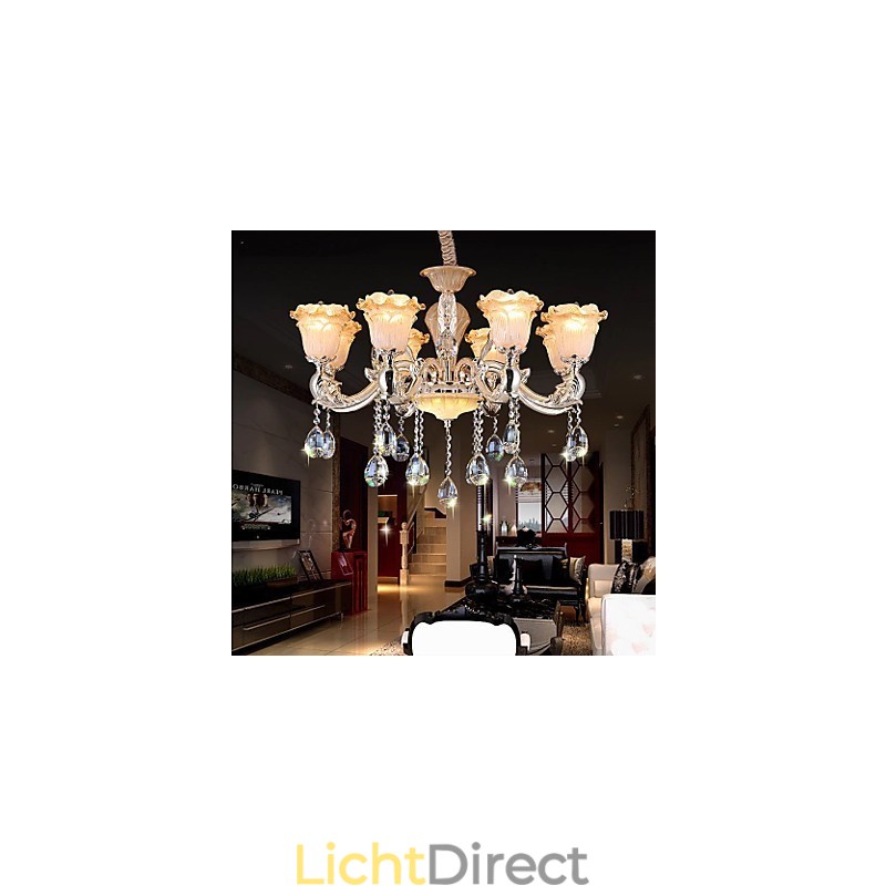 Europese stijl retro kristallen hanglamp Americange lamp