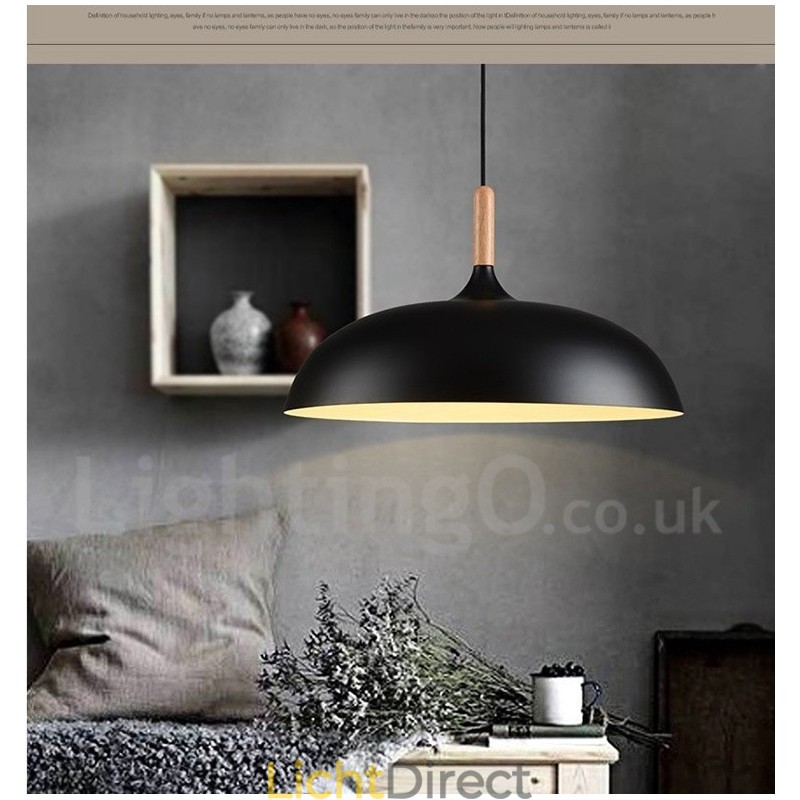 Slaapkamer Moderne Hedendaagse 1 Licht Metalen Hanglamp