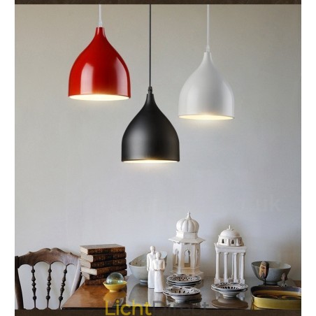 Moderne, eigentijdse hanglamp met 1 lichtbron Moderne, eigentijdse hanglamp met 1 lichtbron