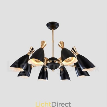 Moderne eigentijdse kroonluchterlamp met 8 lampen Moderne eigentijdse kroonluchterlamp met 8 lampen