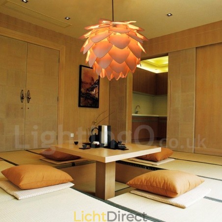 Rustieke Lodge Houten Dennenappel Hanglamp Rustieke Lodge Houten Dennenappel Hanglamp
