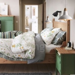 Moderne eigentijdse 1-lichts houten betonnen hanglamp