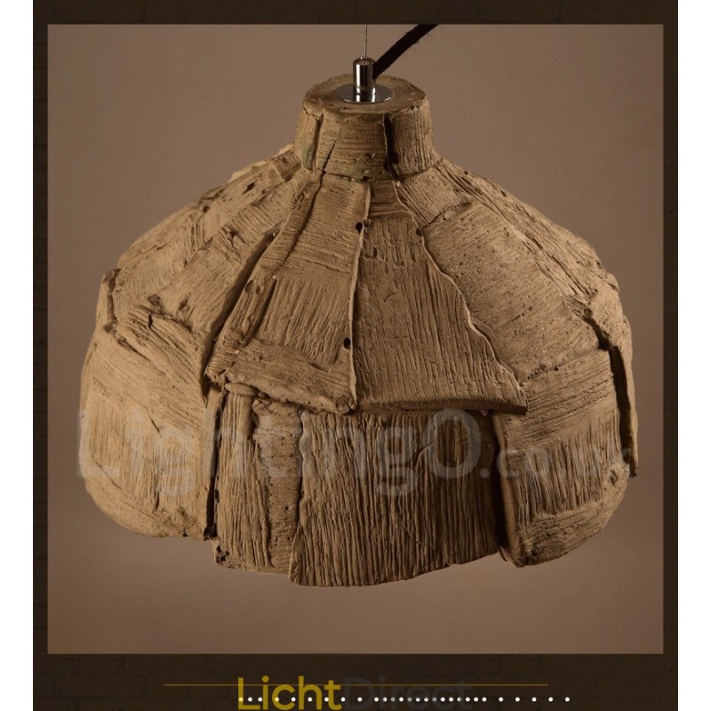 Vintage betonnen hanglamp