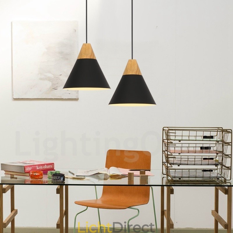 Moderne, eigentijdse hanglamp met 1 lichtbron