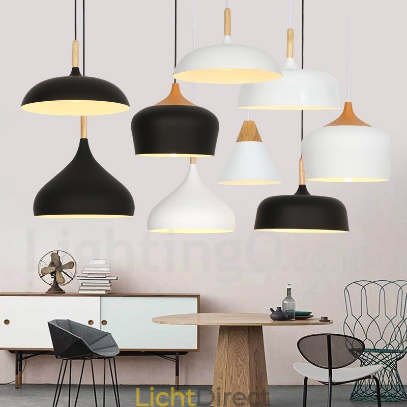 Moderne, eigentijdse hanglamp met 1 lichtbron