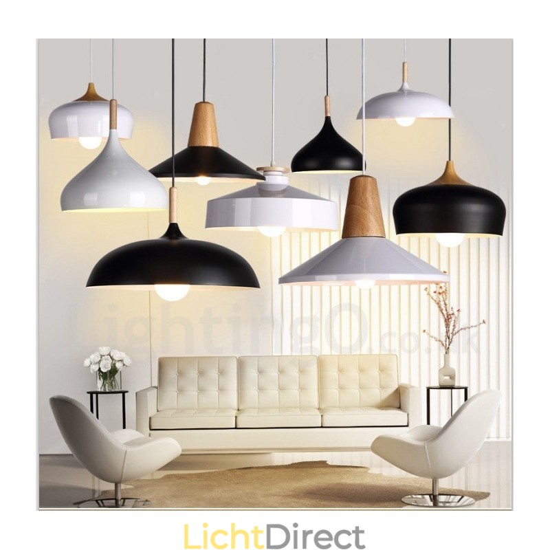 Moderne, eigentijdse hanglamp met 1 lichtbron