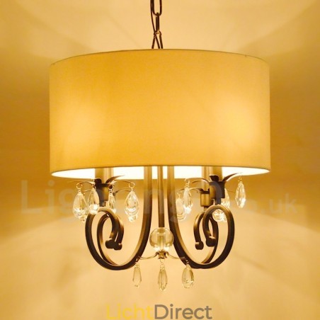 Rustieke Lodge Metalen Trommel Hanglamp Rustieke Lodge Metalen Trommel Hanglamp
