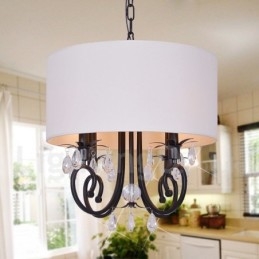 Rustieke Lodge Metalen Trommel Hanglamp