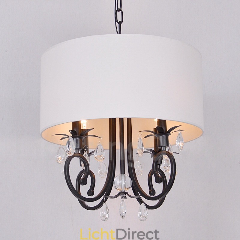 Rustieke Lodge Metalen Trommel Hanglamp