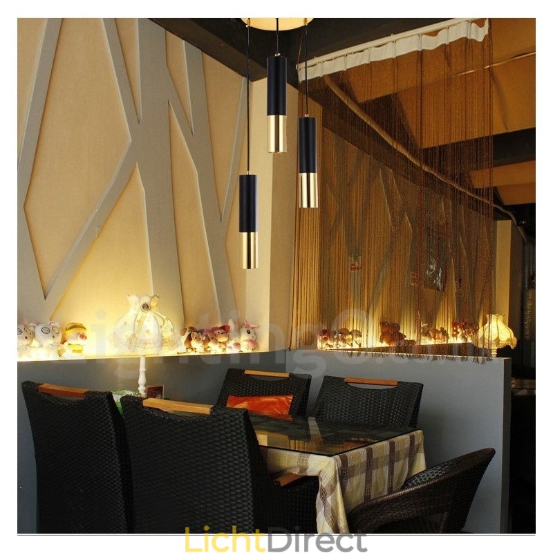 3-lichts moderne, eigentijdse hanglamp