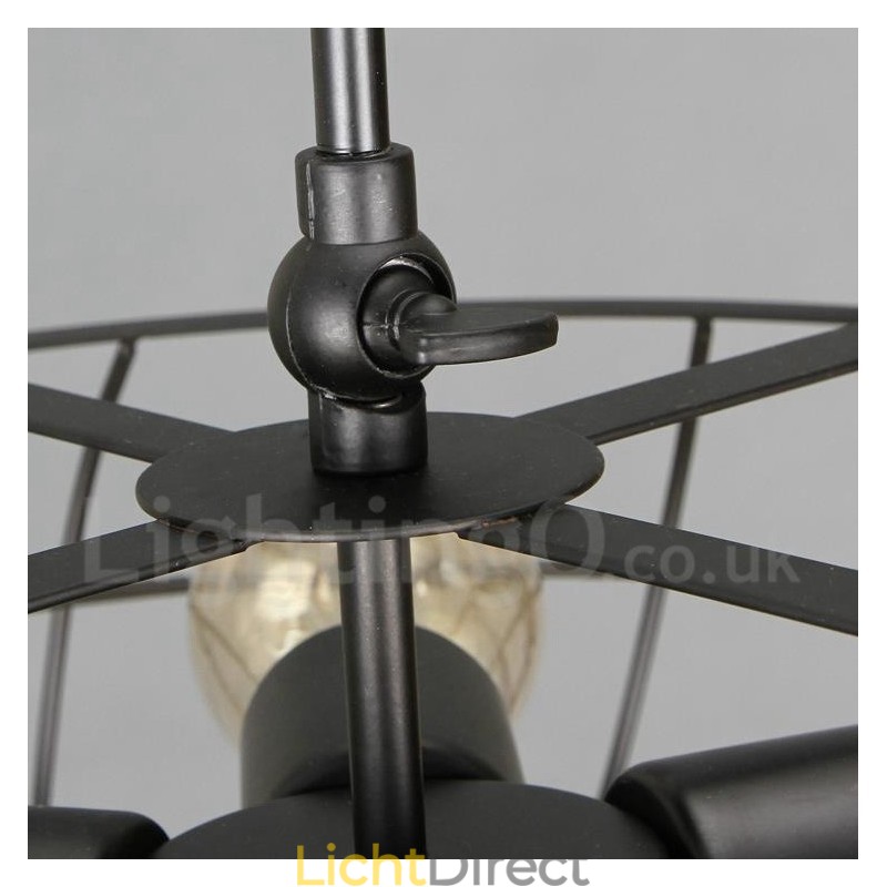 Retro Vintage 5-lichts hanglamp