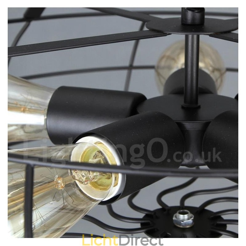 Retro Vintage 5-lichts hanglamp