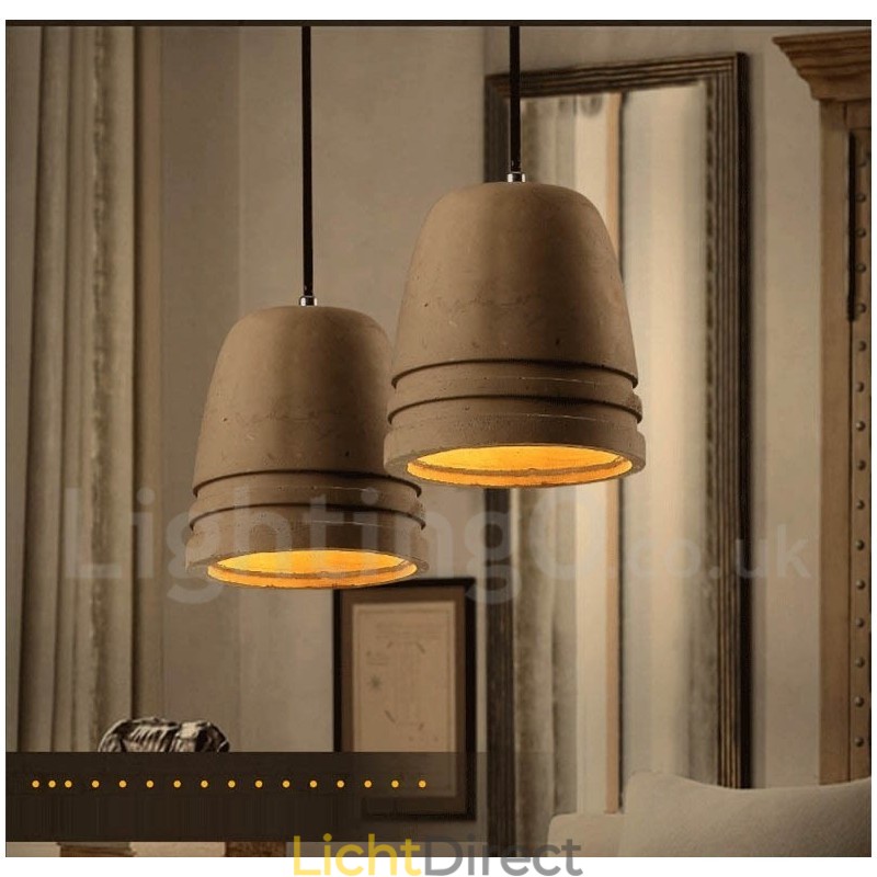 Retro Vintage Betonnen Hanglamp
