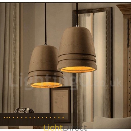 Retro Vintage Betonnen Hanglamp