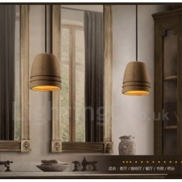 Retro Vintage Betonnen Hanglamp