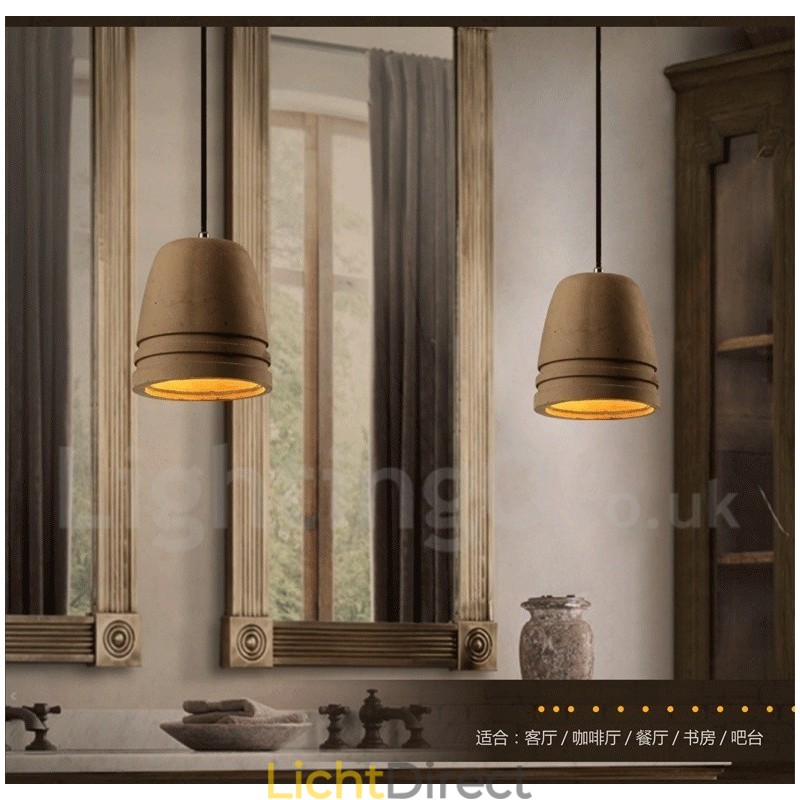 Retro Vintage Betonnen Hanglamp