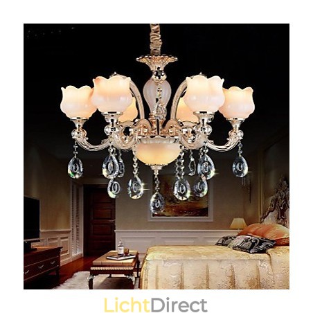 Europese stijl Jade hanglamp Kristallen hanglamp Europese stijl Jade hanglamp Kristallen hanglamp