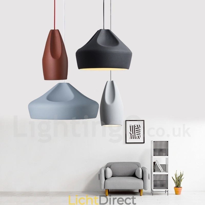 Moderne, eigentijdse, veelkleurige hanglamp