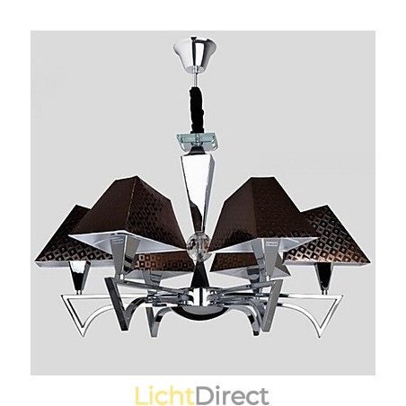 Mode Smeedijzeren Kroonluchter Verlichting Kunst Kroonluchter met 6 Lampen