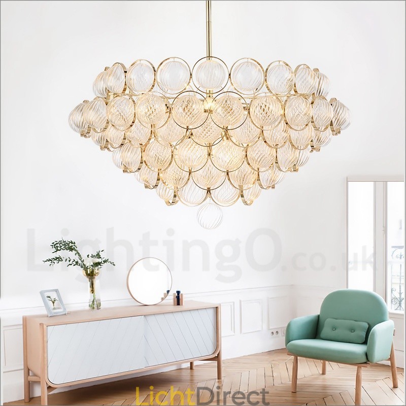 Luxe moderne eigentijdse hanglamp met 1 licht