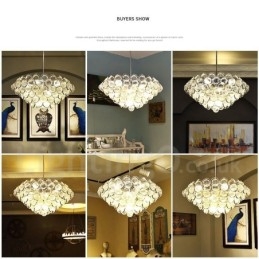 Luxe moderne eigentijdse hanglamp met 1 licht