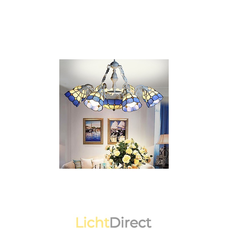 De Middellandse Zee Landelijk Zittend Creatief 8 + 1 Hoofdlampen En Lantaarns