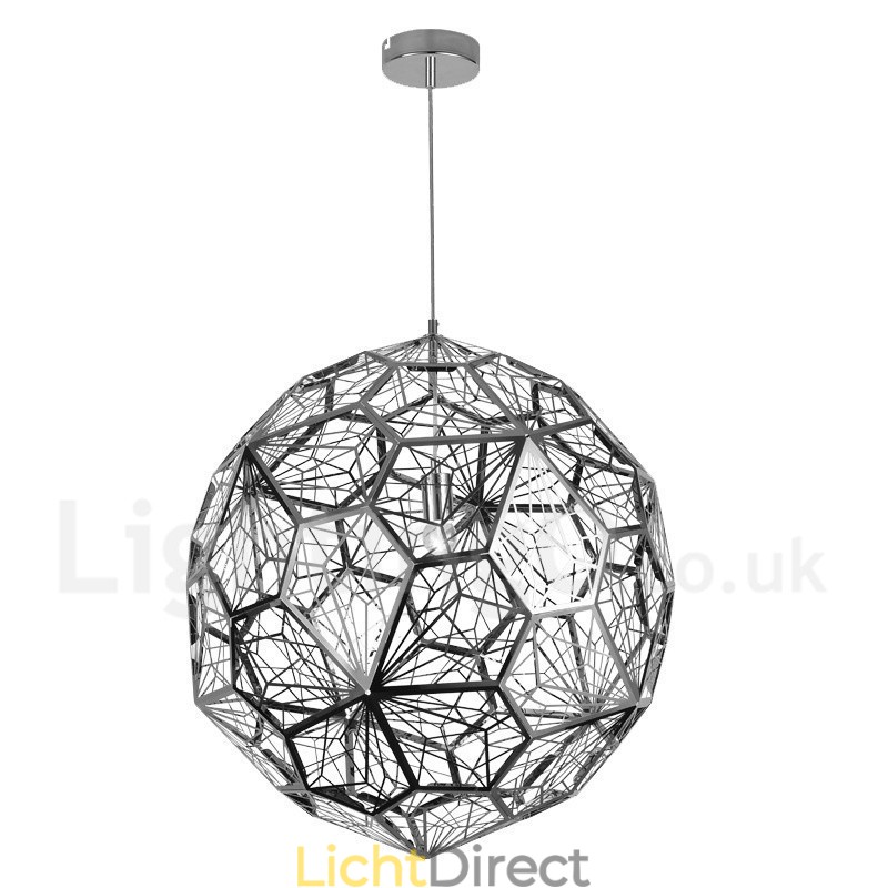 Moderne, eigentijdse hanglamp met 1 lichtbol