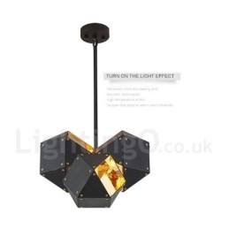 3-lichts moderne, eigentijdse hanglamp