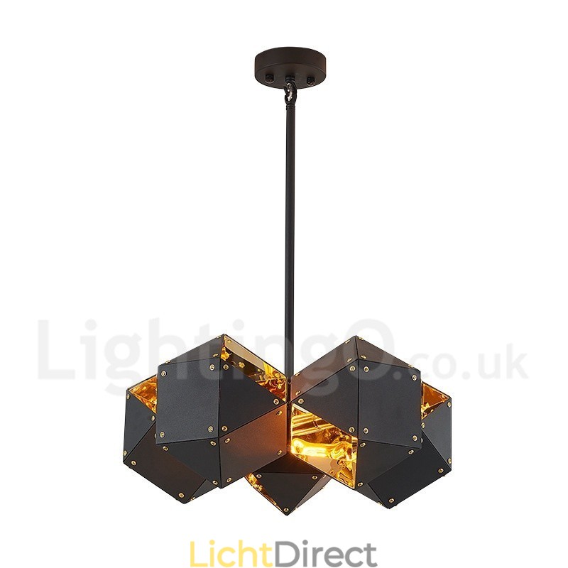 5-lichts moderne, eigentijdse hanglamp