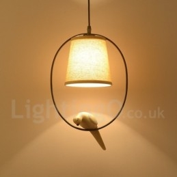 1 Licht Rustieke Lodge Vintage Hanglamp