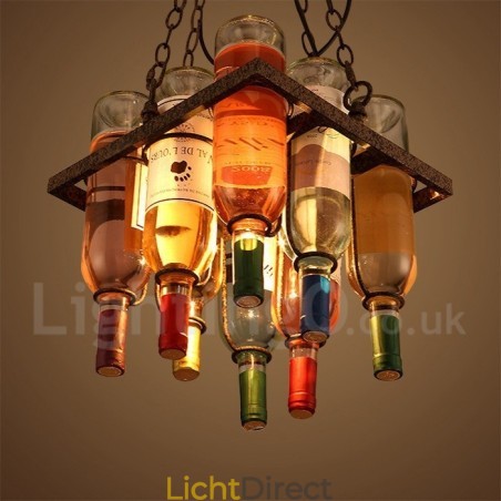 Traditionele klassieke metalen hanglamp