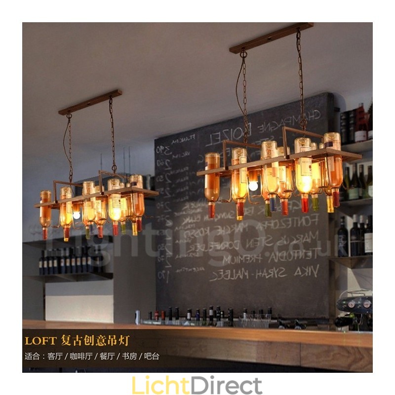 Traditionele klassieke metalen hanglamp