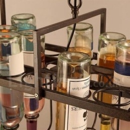 Traditionele klassieke metalen hanglamp