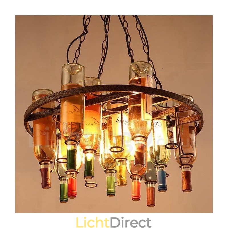 Traditionele klassieke metalen hanglamp