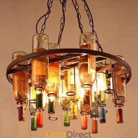 Traditionele klassieke metalen hanglamp