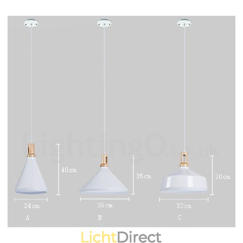 Moderne, eigentijdse hanglamp met 1 lichtbron